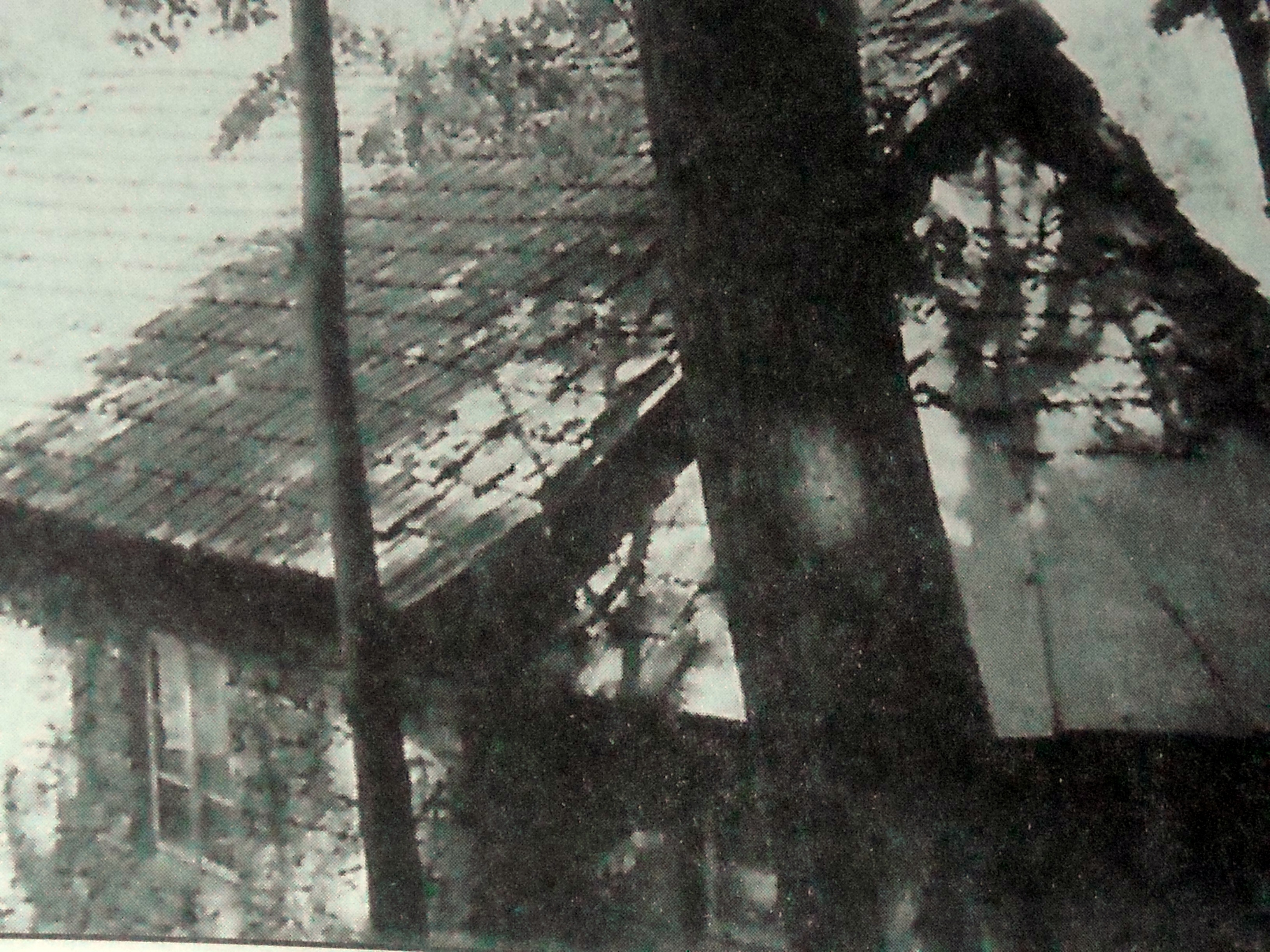 Старата черква на Урвичкия (Панчаревски) манастир, 1943г.